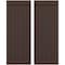 Ekena Millwork Americraft 6-Board Exterior Wood Joined Board-n-Batten Shutters w/ End Batten, ARW103BB621X77TBH, PR ARW103BB621X77TBH - alternate 1